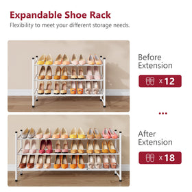 Tajsoon Entryway Shoe Storage keeps footwear organized at the door