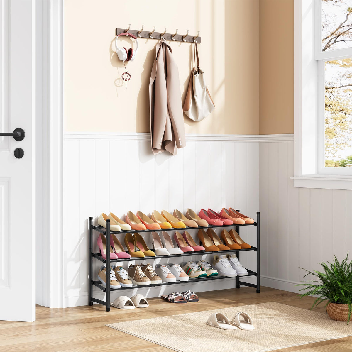 Expanded dimensions: 41.73 inches wide, slim profile.