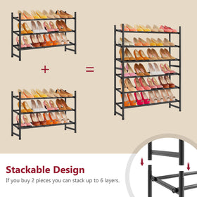 Sturdy powder-coated metal tube frame of Tajsoon rack.