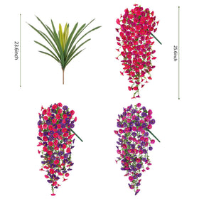 TakeArt silk and rubber leaves blend with real foliage for natural-looking displays.