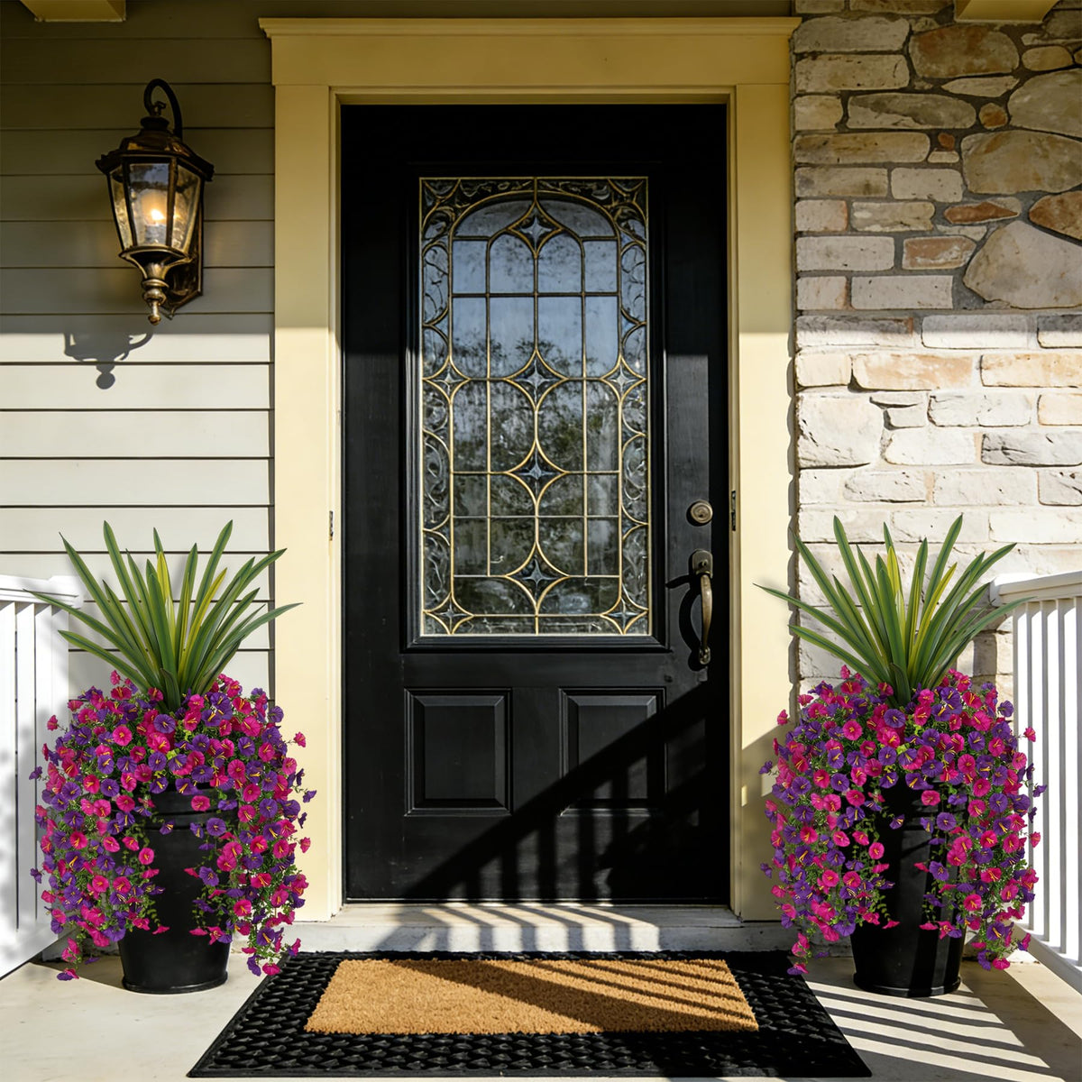TakeArt outdoor indoor decor blooms stay vibrant year-round with no watering.
