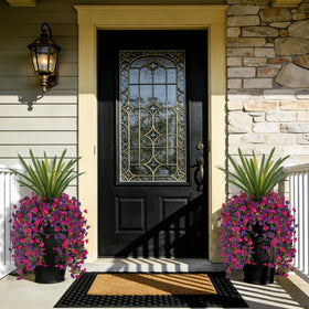 TakeArt outdoor indoor decor blooms stay vibrant year-round with no watering.