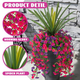 TakeArt outdoor orchid plant showing weatherproof details and low-maintenance charm.