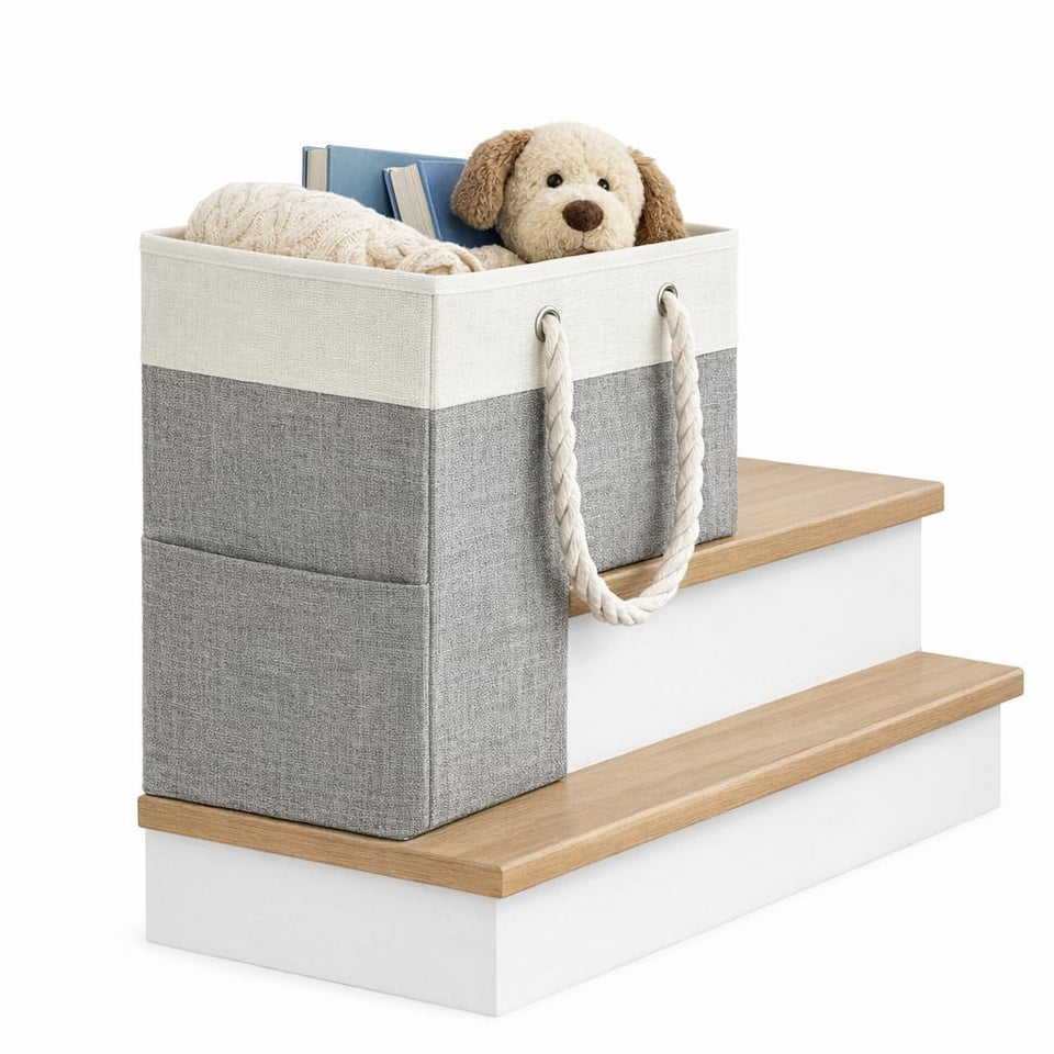 talisleskye stair basket folded for compact storage