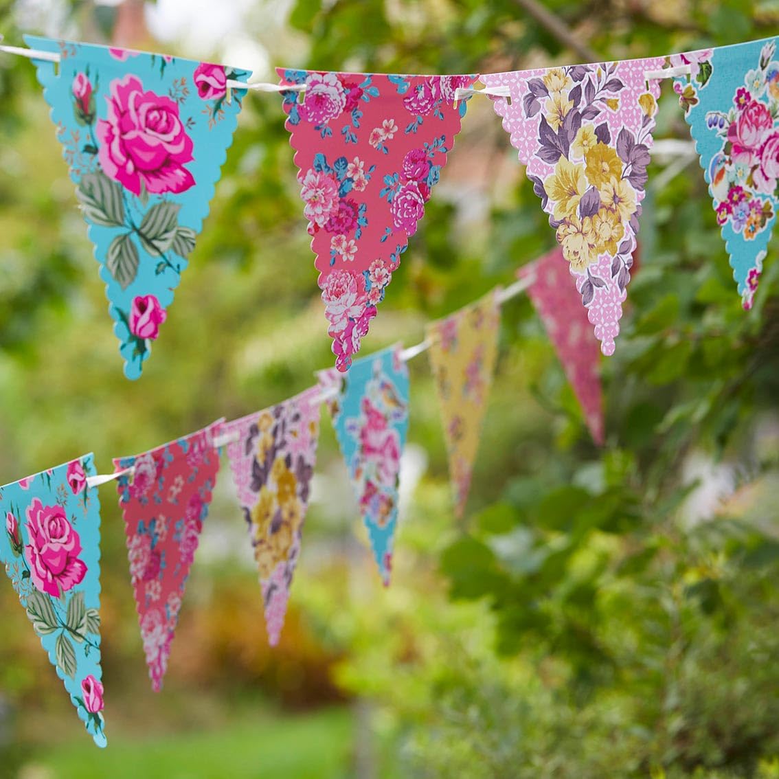 Talking Tables vintage bunting 3m for instant party ambiance