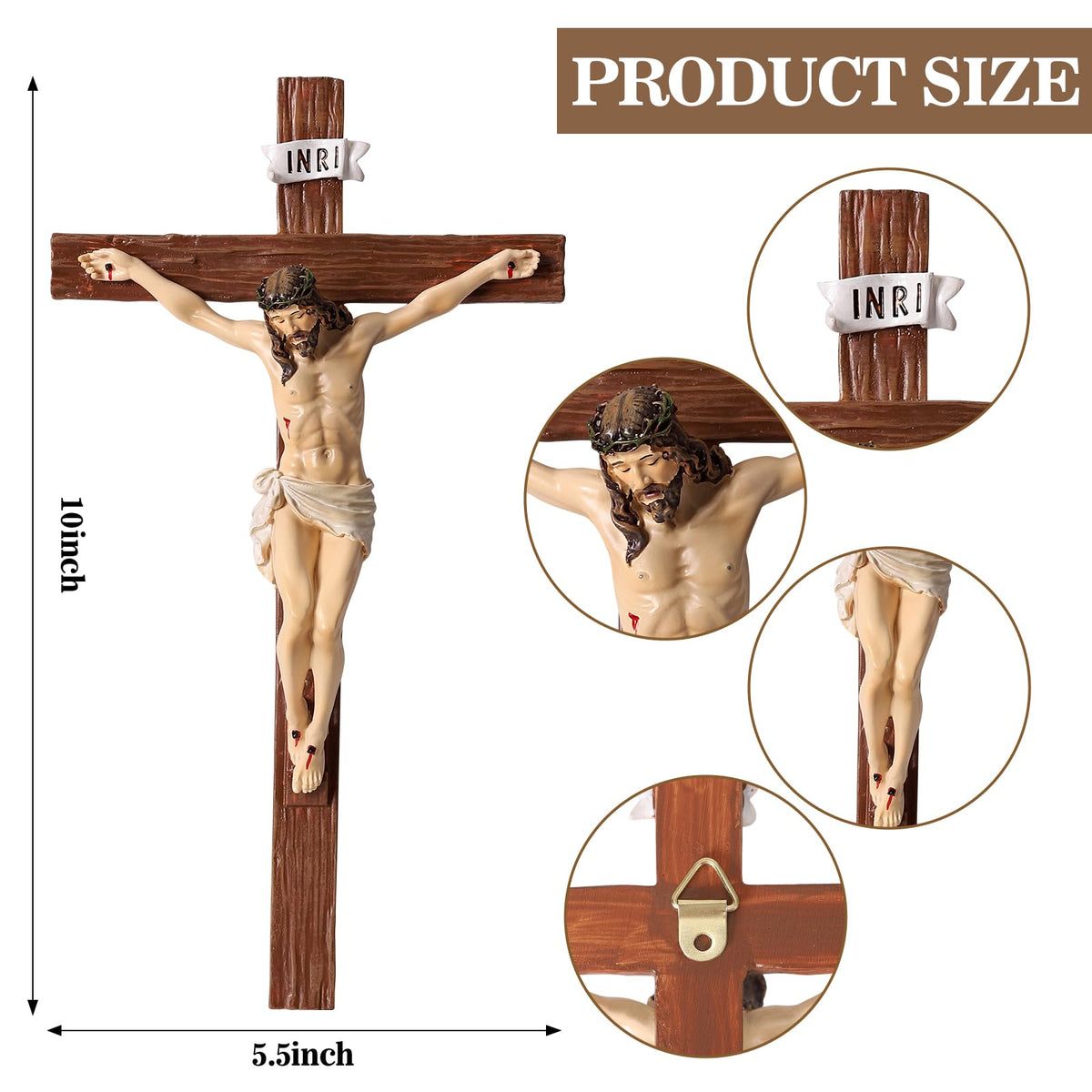 TALPGOD Jesus cross home decor, an elegant wall art that inspires daily reflection.