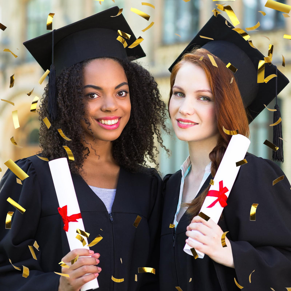 Tamodan 12-inch Gold Confetti Poppers deliver crisp gold bursts for impact.