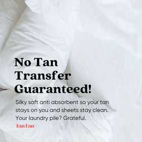 Tan Fan Sleep Sack includes pillow protector for hygiene and longevity.
