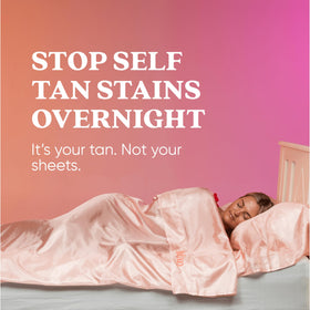 Tan Fan Sleep Sack Pillow Protector shows built-in pillow care.