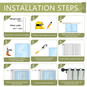 TANGWIN adjustable-length system lets you tailor to your window.