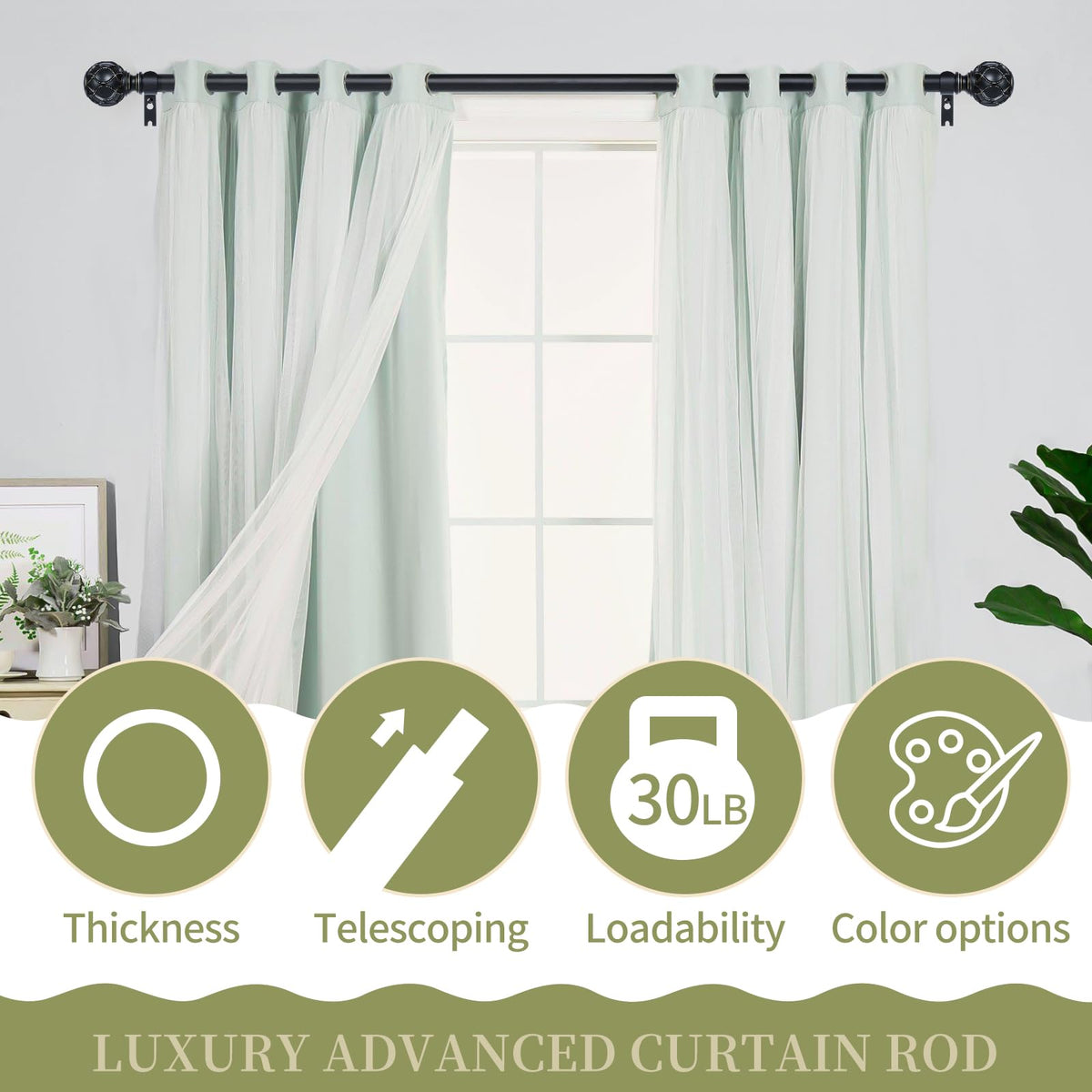 TANGWIN vintage coastal finial with netted texture adds charm.