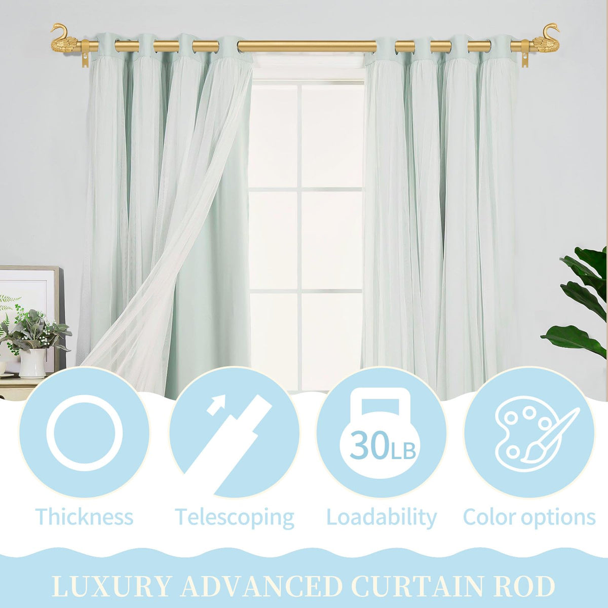 TANGWIN adjustable length extensions enable flexible sizing for variable windows