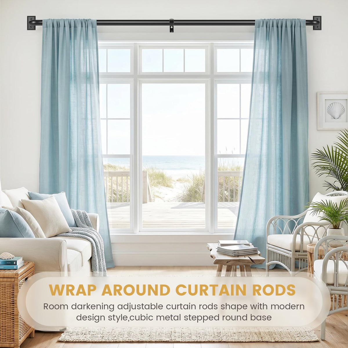 Tangwin matte black modern design adds style while staying durable.