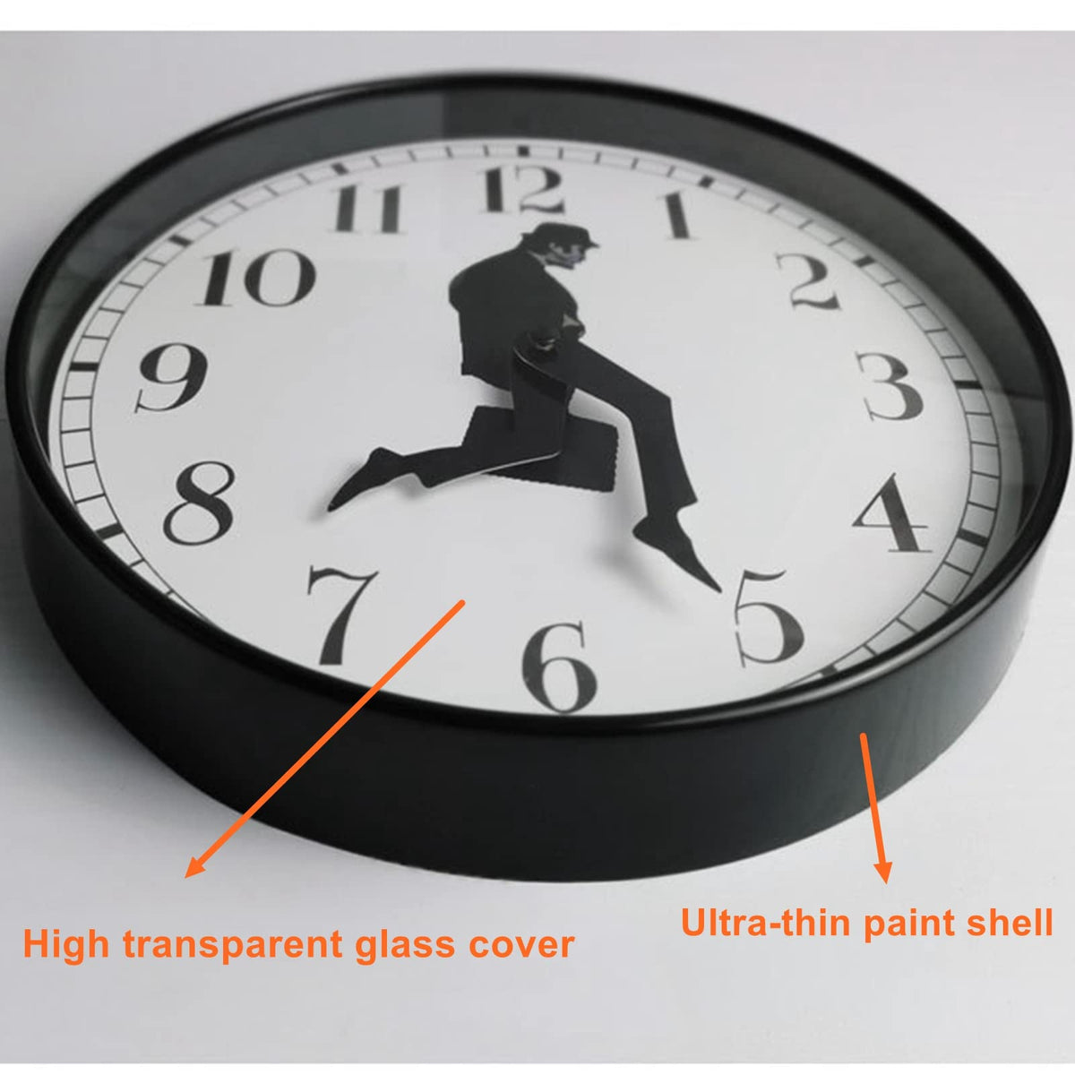 Tankrin Ministry of Silly Walks Clock room ambiance boost for bedrooms and kitchens.