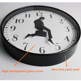 Tankrin Ministry of Silly Walks Clock room ambiance boost for bedrooms and kitchens.