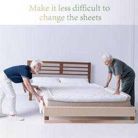 Tantea Lifter compatibility check demonstrates setup under-mattress alignment.