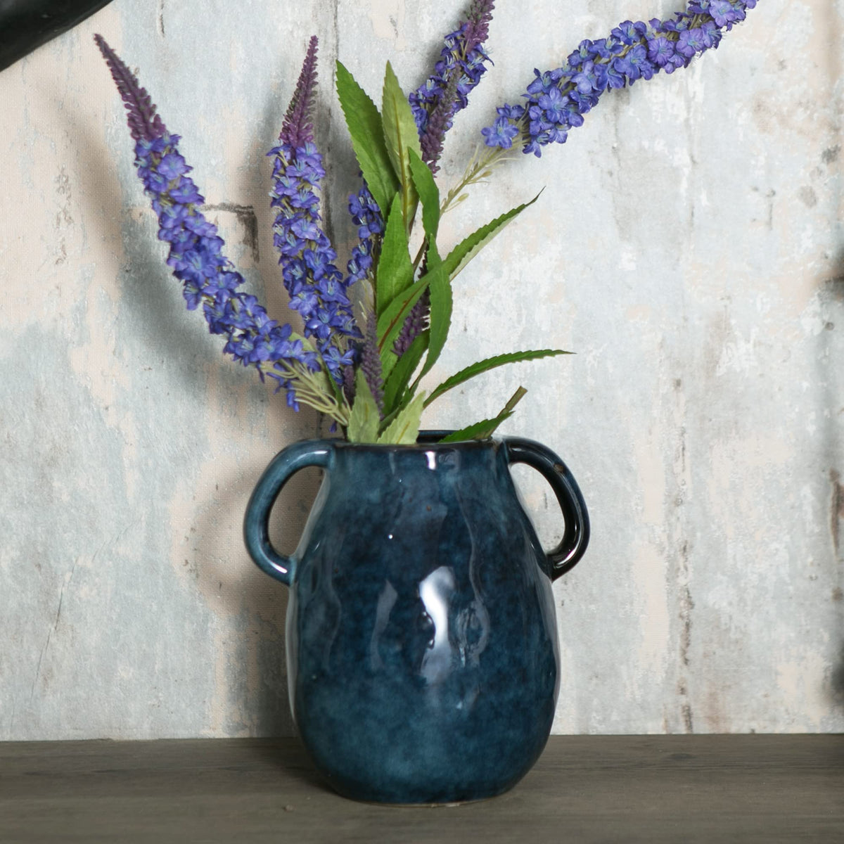 Tanvecle rustic terracotta vase texture enhances shelves and mantels.