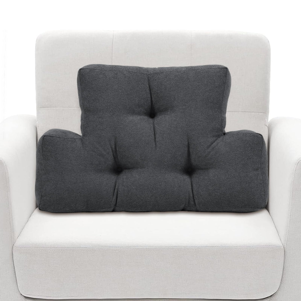 TANYOO back pillow in recliner offers plush lumbar support for comfort