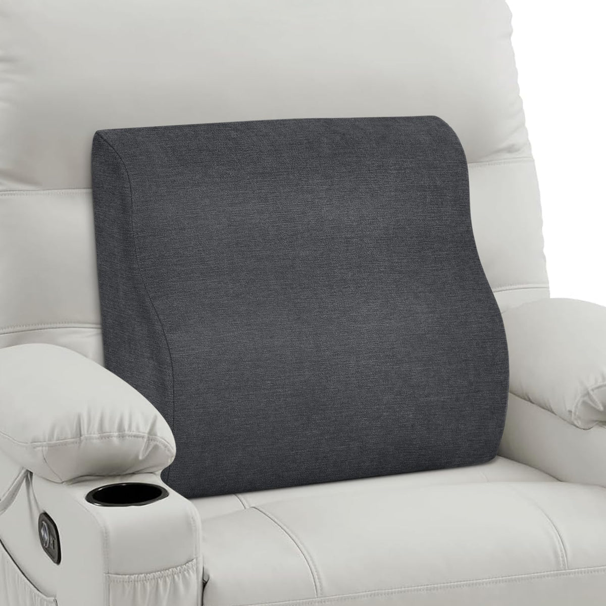 TANYOO back support pillow for recliner shows dual-layer foam design