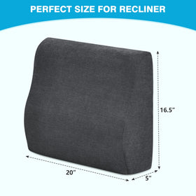 Removable washable cover for easy cleaning of the pillow