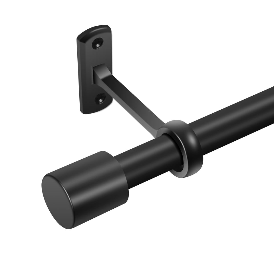 Taoberfuli curtain rod assembly for a seamless, sturdy setup