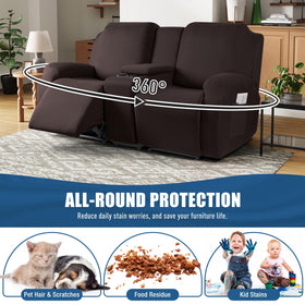 TAOCOCO middle console piece keeps cushions aligned and furniture protected.