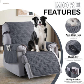 TAOCOCO easy-care recliner cover is machine washable for busy homes.