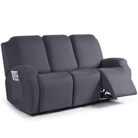 TAOCOCO 3-seat recliner slipcover set protecting furniture and updating the living room