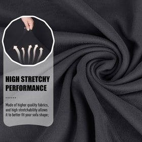 Pockets on the TAOCOCO slipcover keep remotes and gadgets handy.