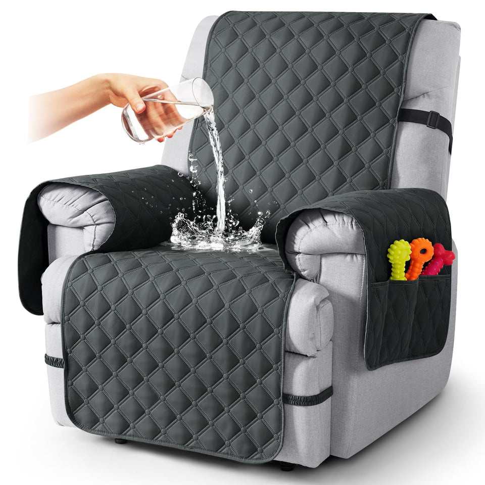 TAOCOCO waterproof recliner cover on chair protects from spills