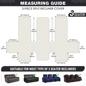 TAOCOCO easy-install guide helps cover recliner quickly