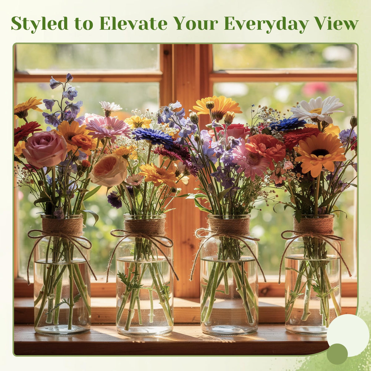 TAOZIMA wedding vase adds a sophisticated touch to table centerpieces.