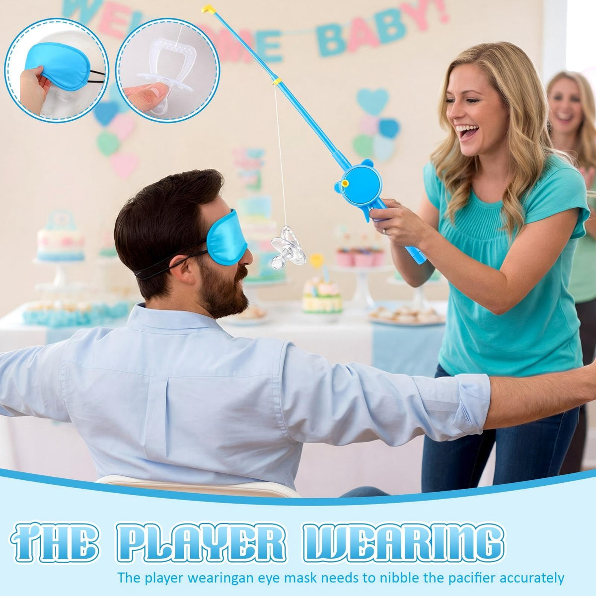 Tasdurian swing-pacifier action captures midair catching fun.