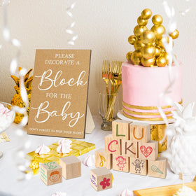Tatuo complete baby shower decor kit for themed celebrations