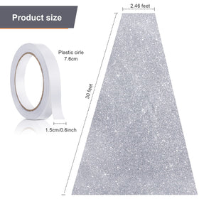 Tatuo carpet tape roll secures the runner on any floor.