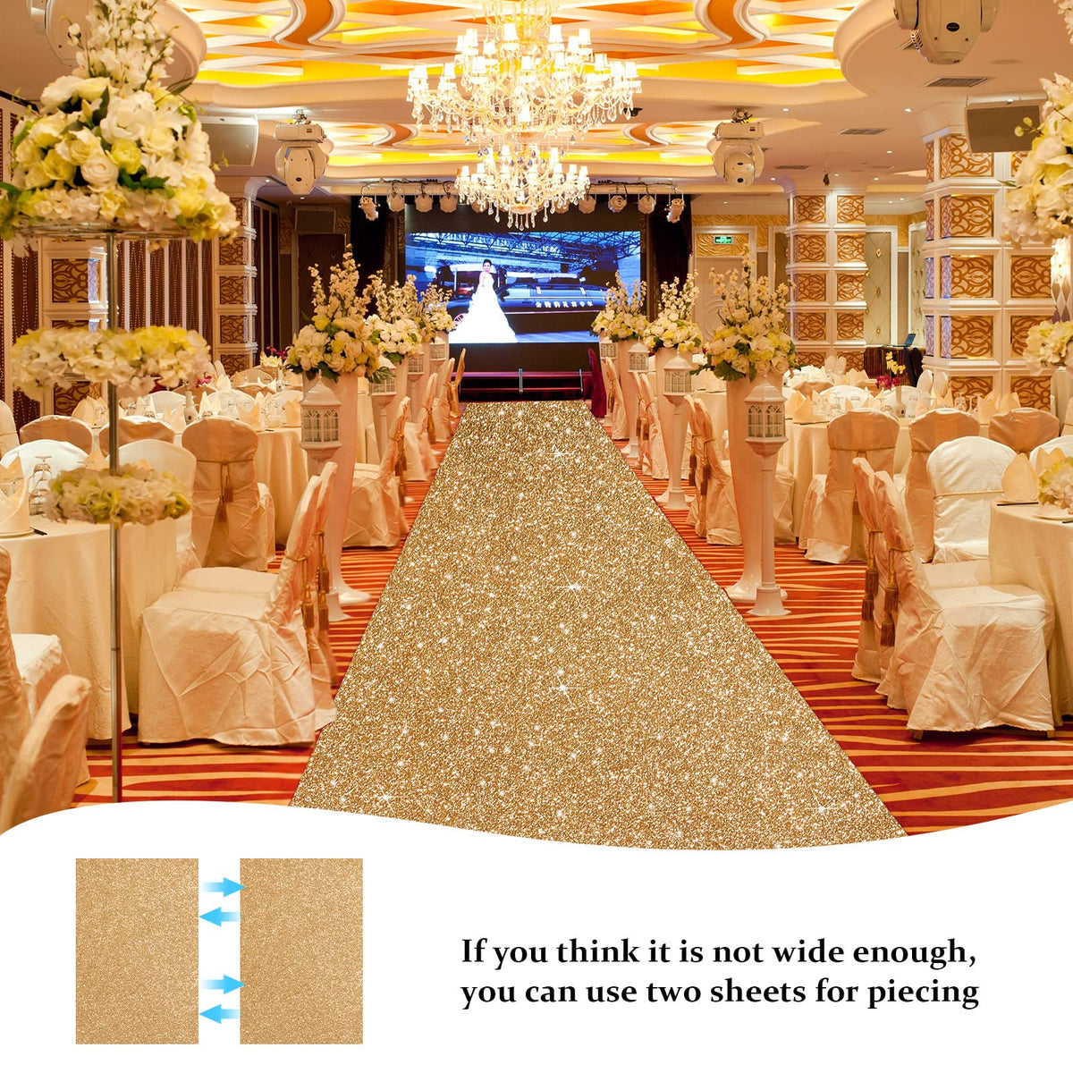 Tatuo event decor usable indoors or outdoors for parties and shows
