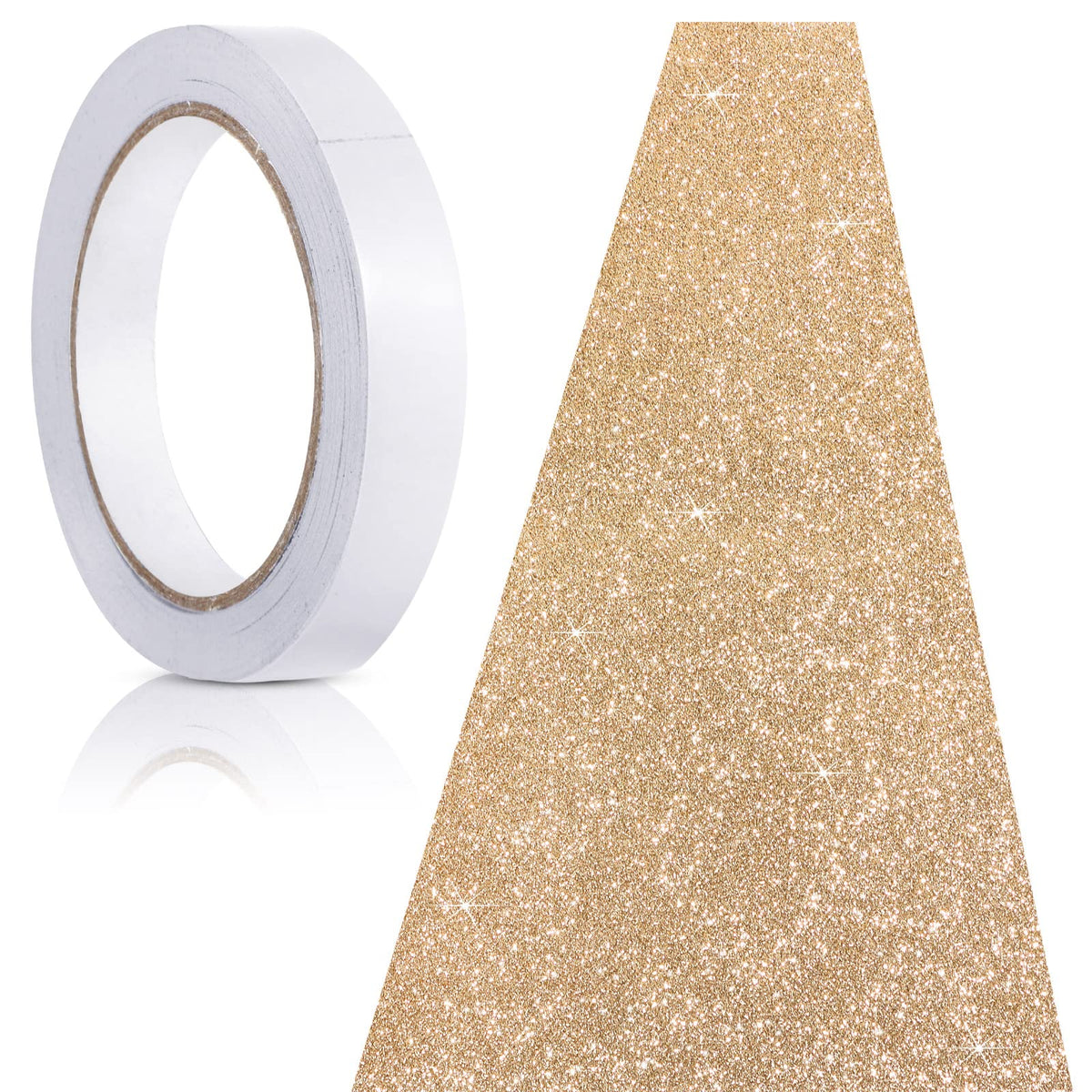 Tatuo glitter rug 2-46ft front view, ideal for runway styling at events