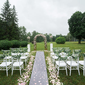 Tatuo indoor-outdoor rug performs well at busy venues.