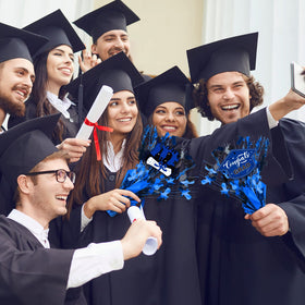 Tatuo packaged graduation decor set includes four centerpieces and four cards