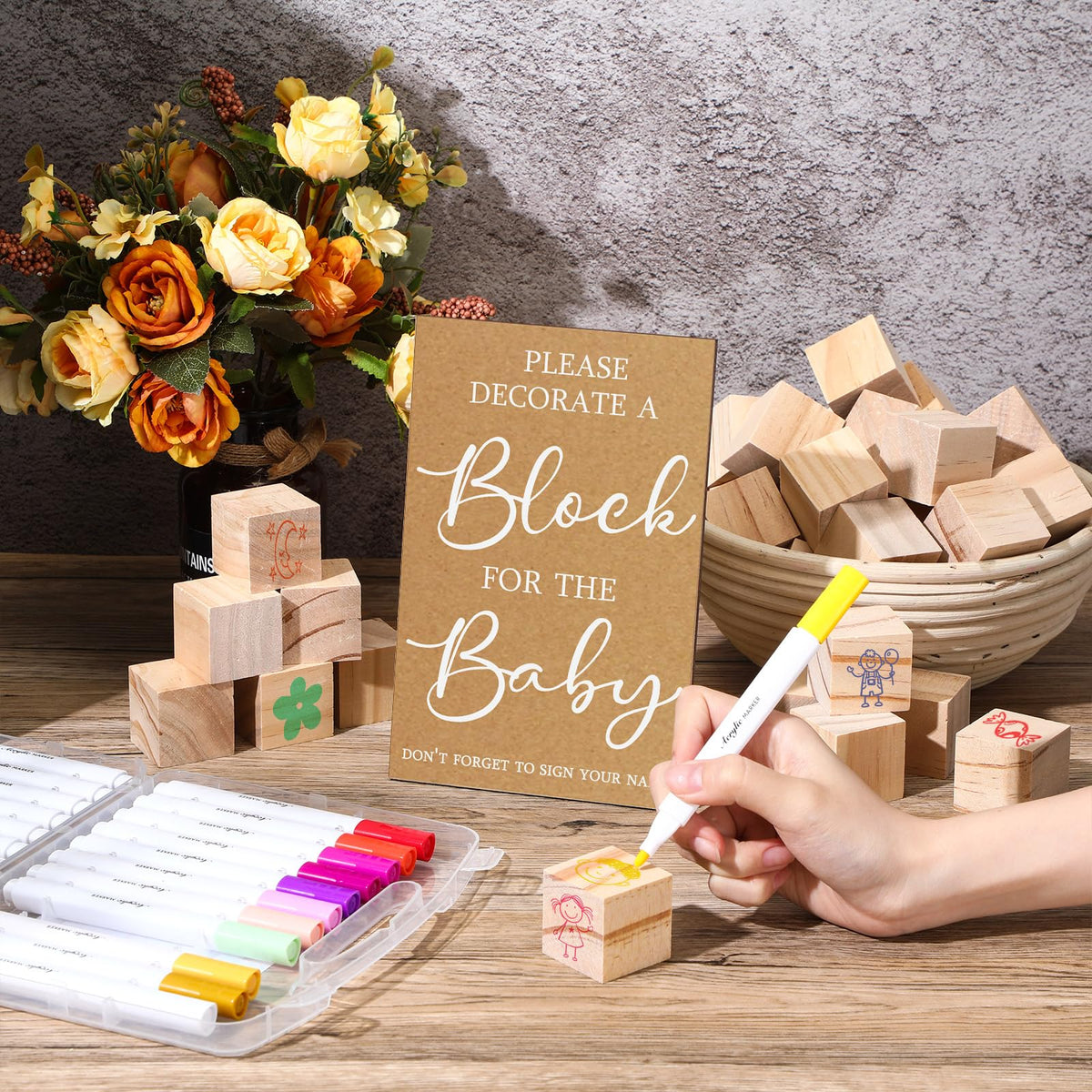 Tatuo color-set markers enable easy, vibrant block designs