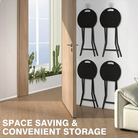 TAVR Furniture compact folded dimensions allow storage in tight spaces