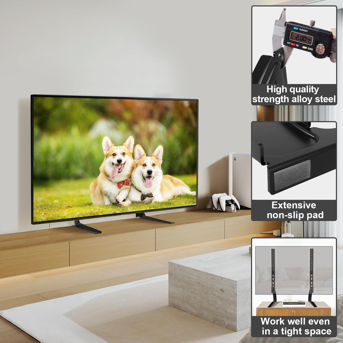 TAVR Furniture easy-assembly kit enables quick setup.