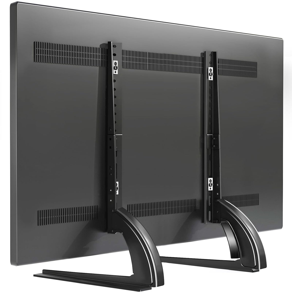 TAVR Furniture universal table top TV stand base keeps your TV securely on a surface.