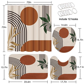 Tayney boho curtain 72x72 demonstrates roomy coverage and easy setup.