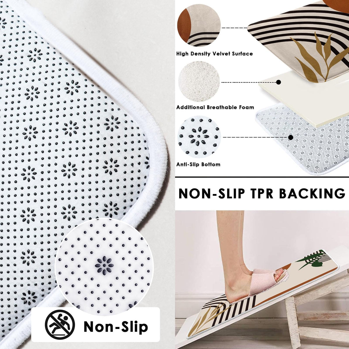 Tayney toilet lid cover fits snugly for a clean look.