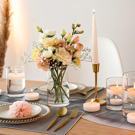 TBWIND hurricane candle holder vase for refined room decor