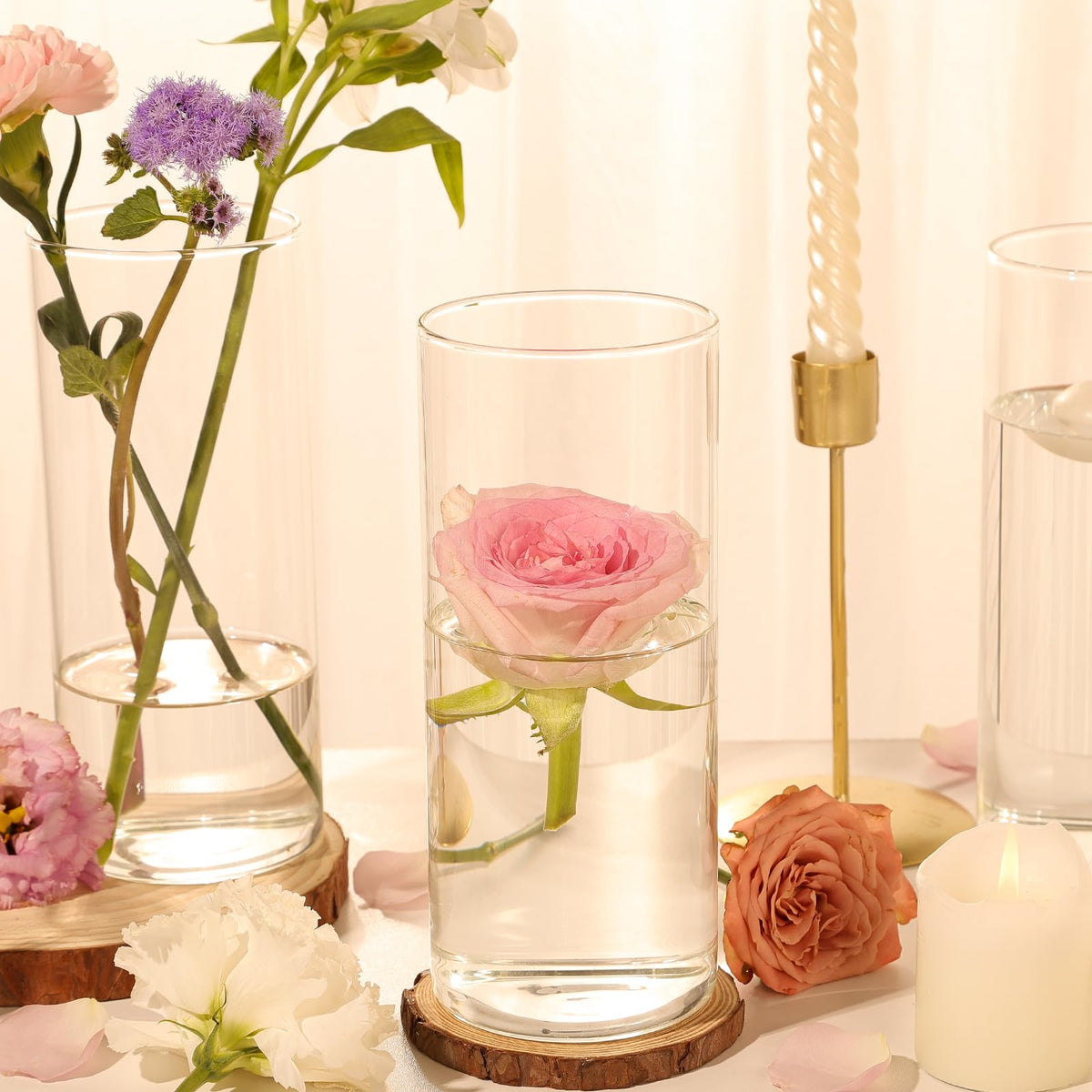 TBWIND 12-pack packaging protects vases during shipping.