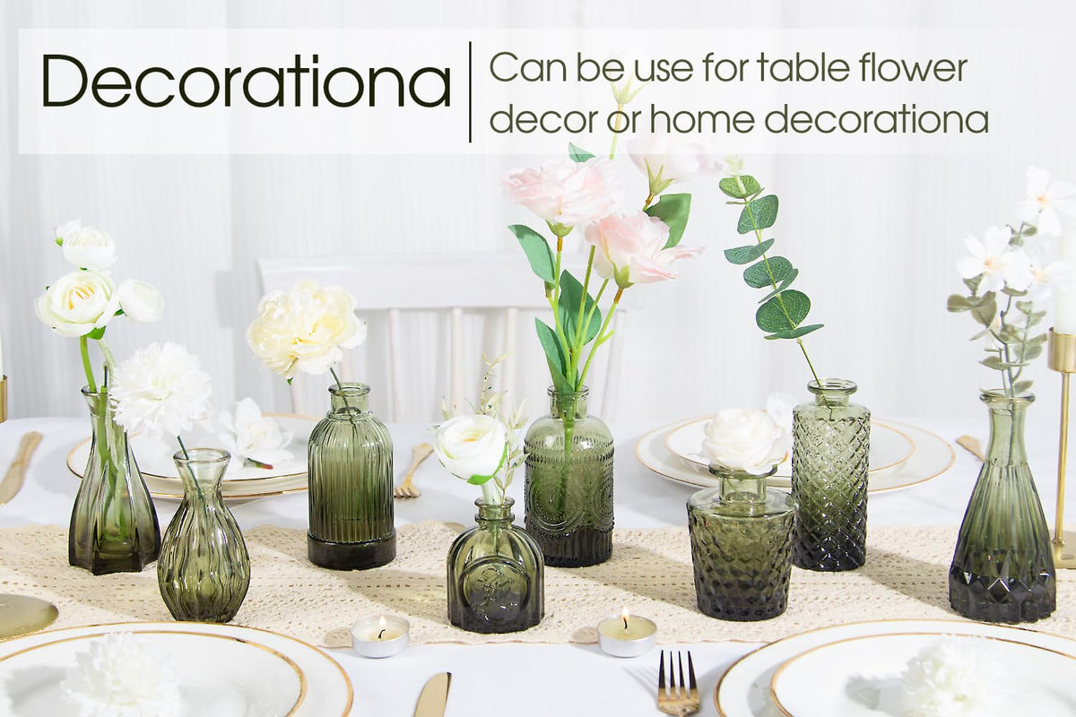 TBWIND small vase ideal for wedding centerpieces and floral accents