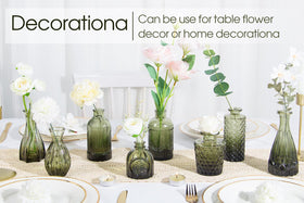 TBWIND small vase ideal for wedding centerpieces and floral accents