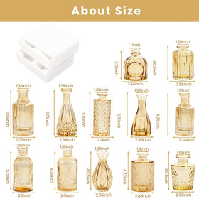 TBWIND thick glass bud vase emphasizes durability and long-lasting display.